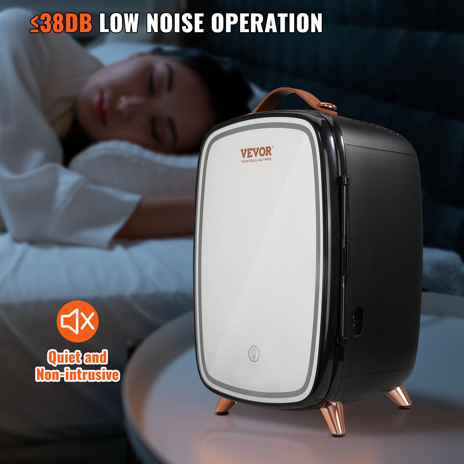 Mini Fridge, 6L Skincare Fridge with LED light and HD Mirror, AC/DC Makeup Fridges for Skin Care, Cosmetic Storage, Chill Face Mask Drink, Small Refrigerator for Bedroom Dorm Desktop, Black Mini Fridge, 6L Skincare Fridge with LED light and HD Mirror, AC/DC Makeup Fridges for Skin Care, Cosmetic Storage, Chill Face Mask Drink, Small Refrigerator for Bedroom Dorm Desktop, Black