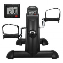 VEVOR Mini vélo d'exercice à pédales sous le bureau pour exercices des bras et des jambes