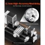 VEVOR Mini Metal Lathe Machine 2.76 x 5.12 in Power Metal Lathe 20,000 RPM 36W