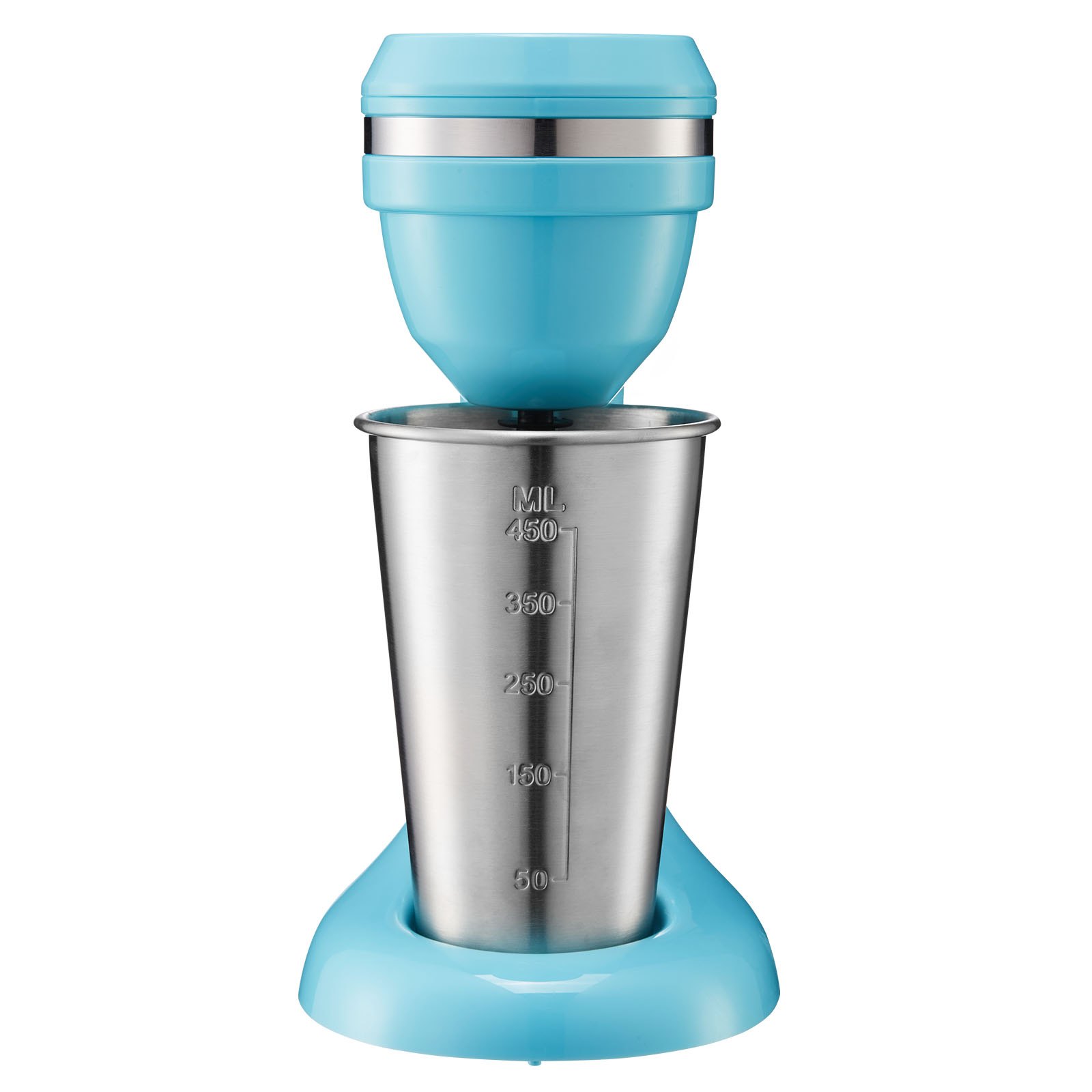 VEVOR Milkshake Maker, 100W Milk Shake Maker Mixer, Single Head Drink Mixer Blender Machine, Dual-Speed Adjustment Milkshake Blender with Stainless Steel Cup, for Home, Kitchen, Bar & Beverage Shop