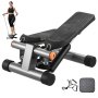 Stair Stepper for Exercise at Home Hydraulic Mini Stepper with Resistance Band