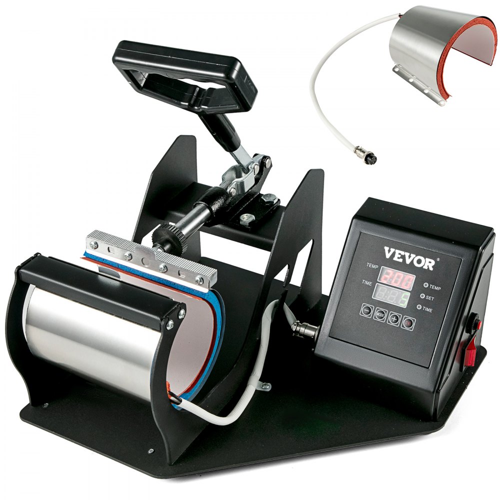 Digital Mug Heat Press Transfer Machine 2in1 Cup Latte 4 Programs Printing