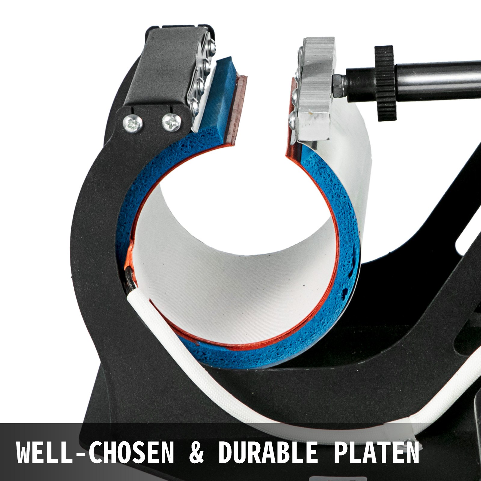 2 in 1 Heat Press Machine Digital Mug Transfer Sublimation Vinyl Latte Printing