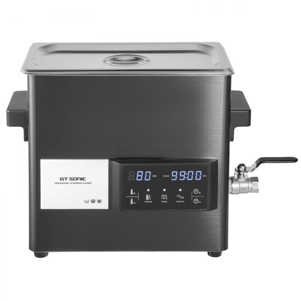 VEVOR 6L Ultrasonic Cleaner Cleaning Equipment Industry Heated W/ Timer Heater