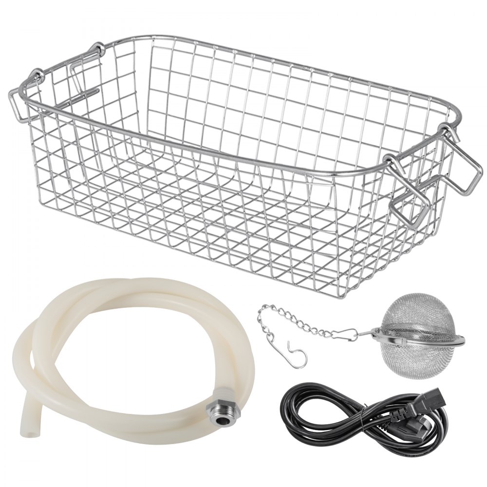 VEVOR 6L Ultrasonic Cleaner Cleaning Equipment Industry Heated W/ Timer Heater