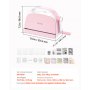 VEVOR Manual Die Cutting and Embossing Machine, 152mm Opening, Portable Die Cut Machine Set with Cutting Dies, Embossing Folders, Paper Sheets, Cutting Plates, for Scrapbooking, Card Making, Crafting