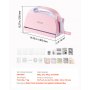 VEVOR Manual Die Cutting and Embossing Machine, 229mm Opening, Portable Die Cut Machine Set with Cutting Dies, Embossing Folders, Paper Sheets, Cutting Plates, for Scrapbooking, Card Making, Crafting