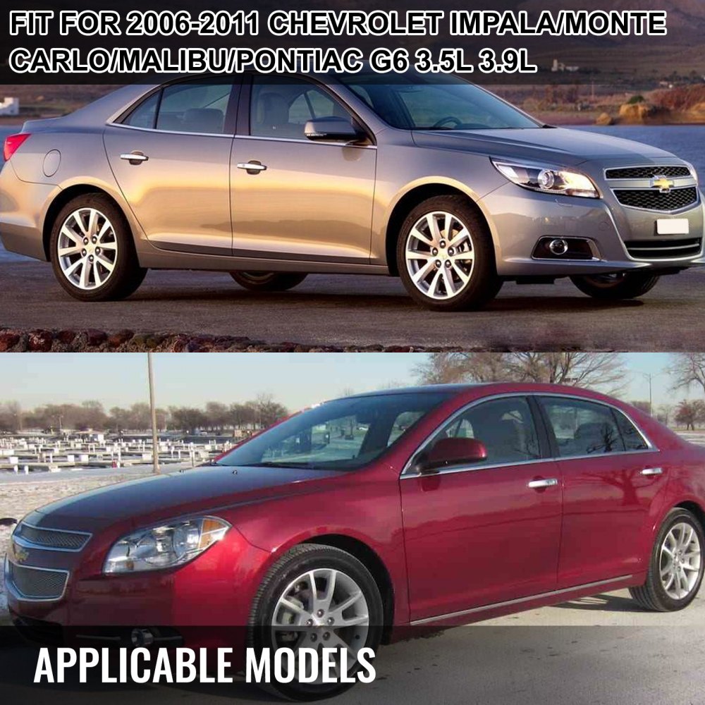 VEVOR A/C Compressor with Clutch Fit For 2006-2011 Chevrolet Impala / Monte Carlo / Malibu / Pontiac G6 3.5L 3.9L