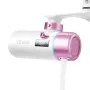 Skincare Water Filter Bathroom Sink Faucet Purifier for Skin Pink + Gold