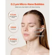 Skincare Water Filter Bathroom Sink Faucet Purifier for Skin White + Gold