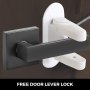 Passage Door Lever Passage Door Handle 5 Pack for 35-45mm Thickness Door Square