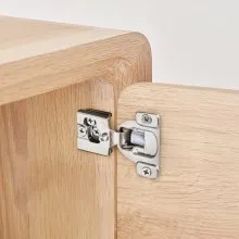 VEVOR Cabinet Door Hinges 30 Packs Partial Overlay Soft Close for Framed Type