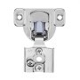 VEVOR Cabinet Hinges, 50 Packs Partial Overlay Kitchen Cabinet Door Hinges, 105 Degree Opening Angel Soft Close Concealed Cupboard Hinges for Framed Cabinet Type, with Mounting Screws