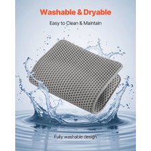Cat Litter Trapping Mat 24 x 15 in Double Layer Honeycomb Non-Slip & Urine-Proof