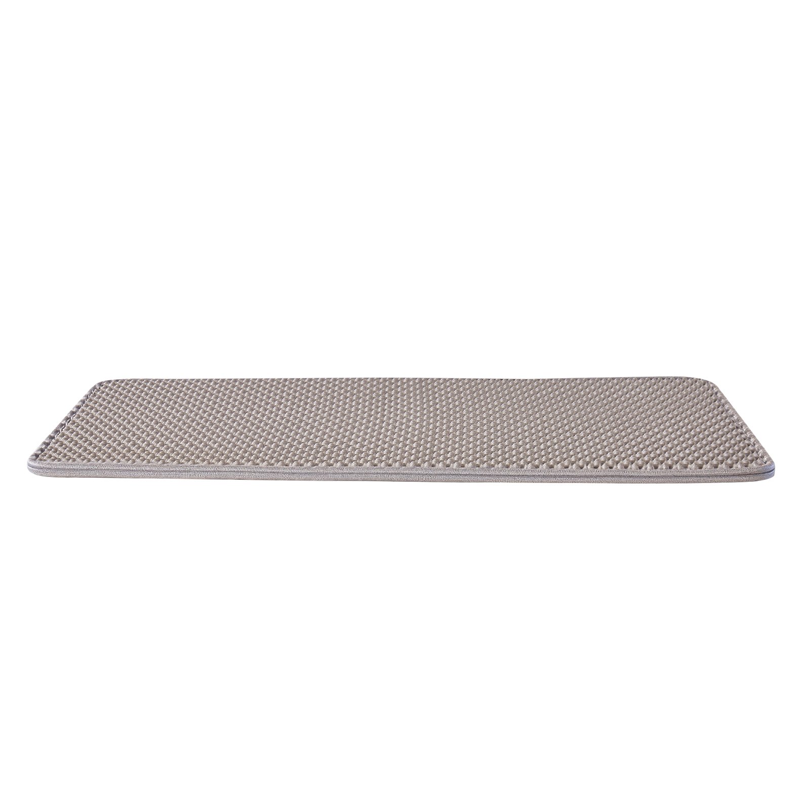 VEVOR Cat Litter Mat, 24 x 15 in, Double-Layer Litter Box Mat, Non-Slip & Urine-Proof Litter-Trapping Mats for Indoor Cats, Honeycomb Design, Soft on Paws, Washable Large Kitty Mats for Floor