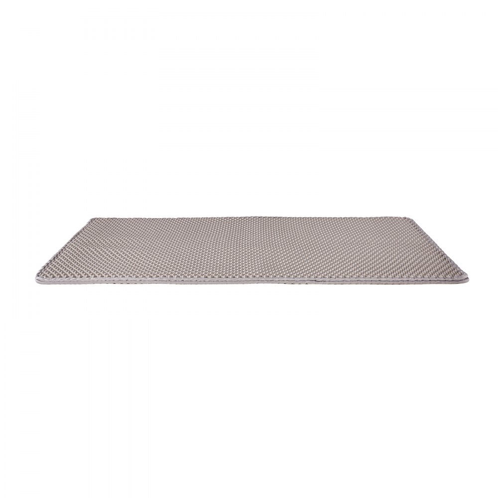 VEVOR Cat Litter Mat, 30 x 24 in, Double-Layer Litter Box Mat, Non-Slip & Urine-Proof Litter-Trapping Mats for Indoor Cats, Honeycomb Design, Soft on Paws, Washable Large Kitty Mats for Floor