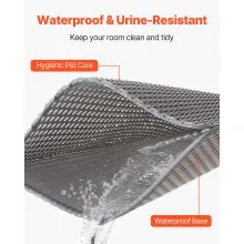 Cat Litter Trapping Mat 30 x 24 in Double Layer Honeycomb Non-Slip & Urine-Proof