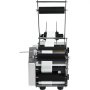 VEVOR Semi-Automatic Round Labeling Machine, 20-50pcs/min, Electric Bottle Label Applicator for Round Bottles, Round Bottle Labeler Suitable for Round Bottle Diameter 20-120 mm (with Pressing Bar)