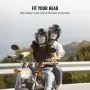 VEVOR Motorcycle Helmet, 3/4-Face, Smart Street ABS & High Density Helmet with Bluetooth Communications & Interchangeable Lens, DOT Approved Comfortable Motocross Helmet, Fit for Youth & Adults