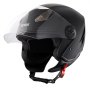 VEVOR Motorcycle Helmet, 3/4-Face, Smart Street ABS & High Density Helmet with Bluetooth Communications & Interchangeable Lens, DOT Approved Comfortable Motocross Helmet, Fit for Youth & Adults