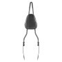 Encosto para motocicleta VEVOR Sissy Bar, compatível com Harley-Davidson Dyna Street Glide Road Glide Road King, encosto de passageiro removível com 730 mm de altura, para motocicletas, preto