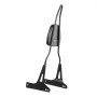 Encosto para motocicleta VEVOR Sissy Bar, compatível com Harley-Davidson Dyna Street Glide Road Glide Road King, encosto de passageiro removível com 730 mm de altura, para motocicletas, preto