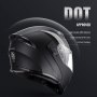 VEVOR Unmasked Motorcycle Helmet Motocross Helmet with Bluetooth Communication