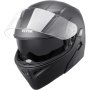 Casco de motocicleta VEVOR, sin máscara, Smart Street ABS y casco de alta densidad con ranura para Bluetooth y lentes intercambiables, cómodo casco de motocross aprobado por DOT, apto para jóvenes y adultos.