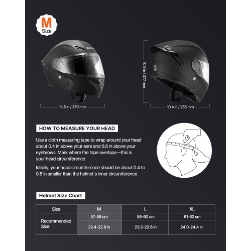 dirt bike helmet measurements ILM Youth & Kids Helmets Motocross ATV Dirtbike BMX MX Offroad Full Face Motorcycle Helmet, DOT Approved Model 128YS (Matte Black, Meet or exceeds FMSS VEVOR Motorcycle Helmet, Modular, Adult