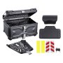 65L Motorcycle Top Case Universal Motorbike Tail Box with Leather Lining