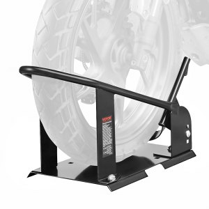 Venom Motorcycle Wheel Chock Stand – Heavy-Duty 6.5\" Tire Holder For Ducati Hypermotard & More