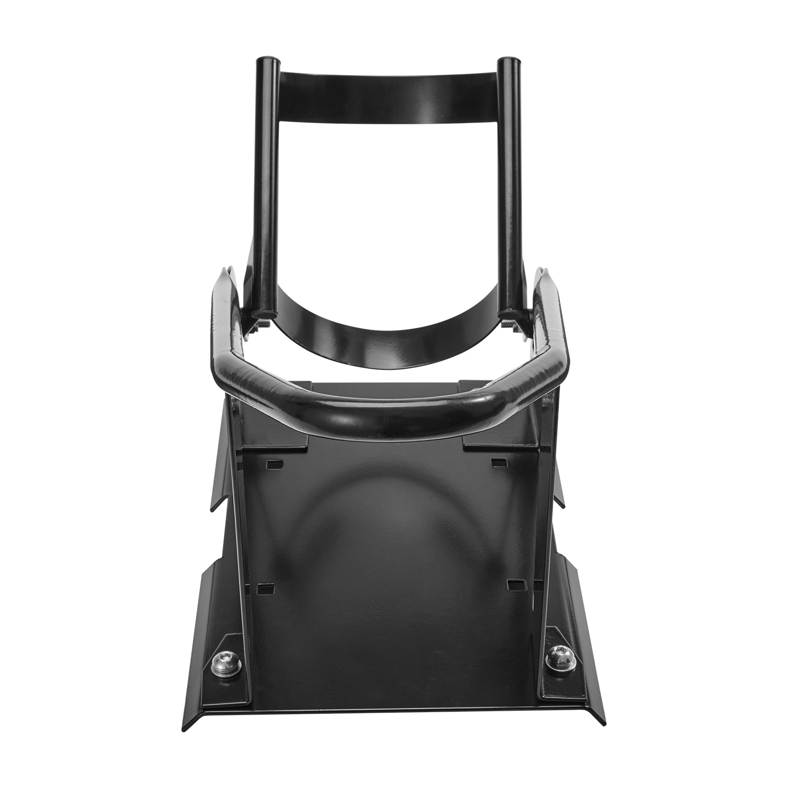 VEVOR Motorcycle Wheel Chock, 1800 lbs Capacity Wheel Cradle Holder, Heavy-duty Steel Motorcycle Front Wheel Stand with 3 Adjustable Holes, For 15"-21" Off-Road Motorcycles, Standard Motorcycles