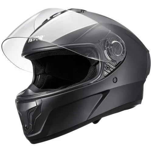 fecall hawk motorcycle helmet Helmets FX ST 11121 Glossy Black Modular Full Face for Men & Women with Dual Flip Up Sun Visor DOT Approved for Bike Scooter ATV UTV Chopper Skateboard Safety Standards FMVSS 218 VEVOR DOT Approved Motorcycle Helmet