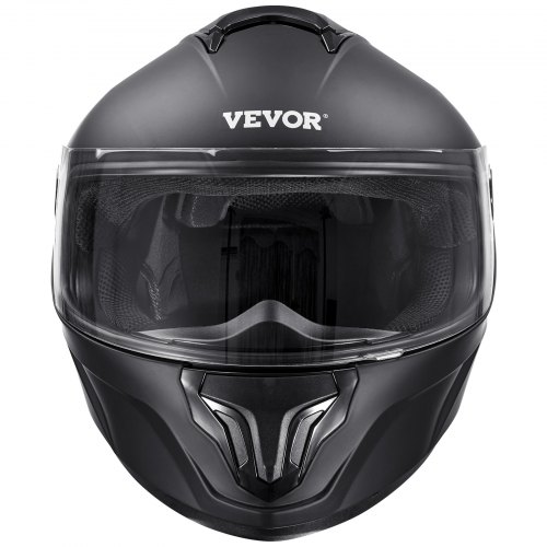 dual density motorcycle helmets Trekker Cw Conceal Helmet Shld Black/Grey/White Sm resistant exterior VEVOR DOT Approved Motorcycle Helmet