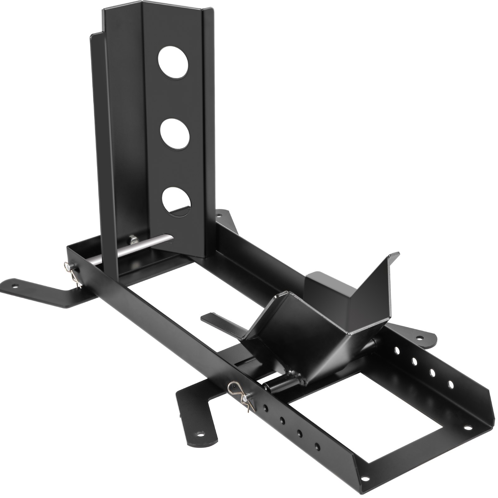 VEVOR 14" -21" Adjustable Motorcycle Wheel Chock 1000 lbs TiresUpright Stand