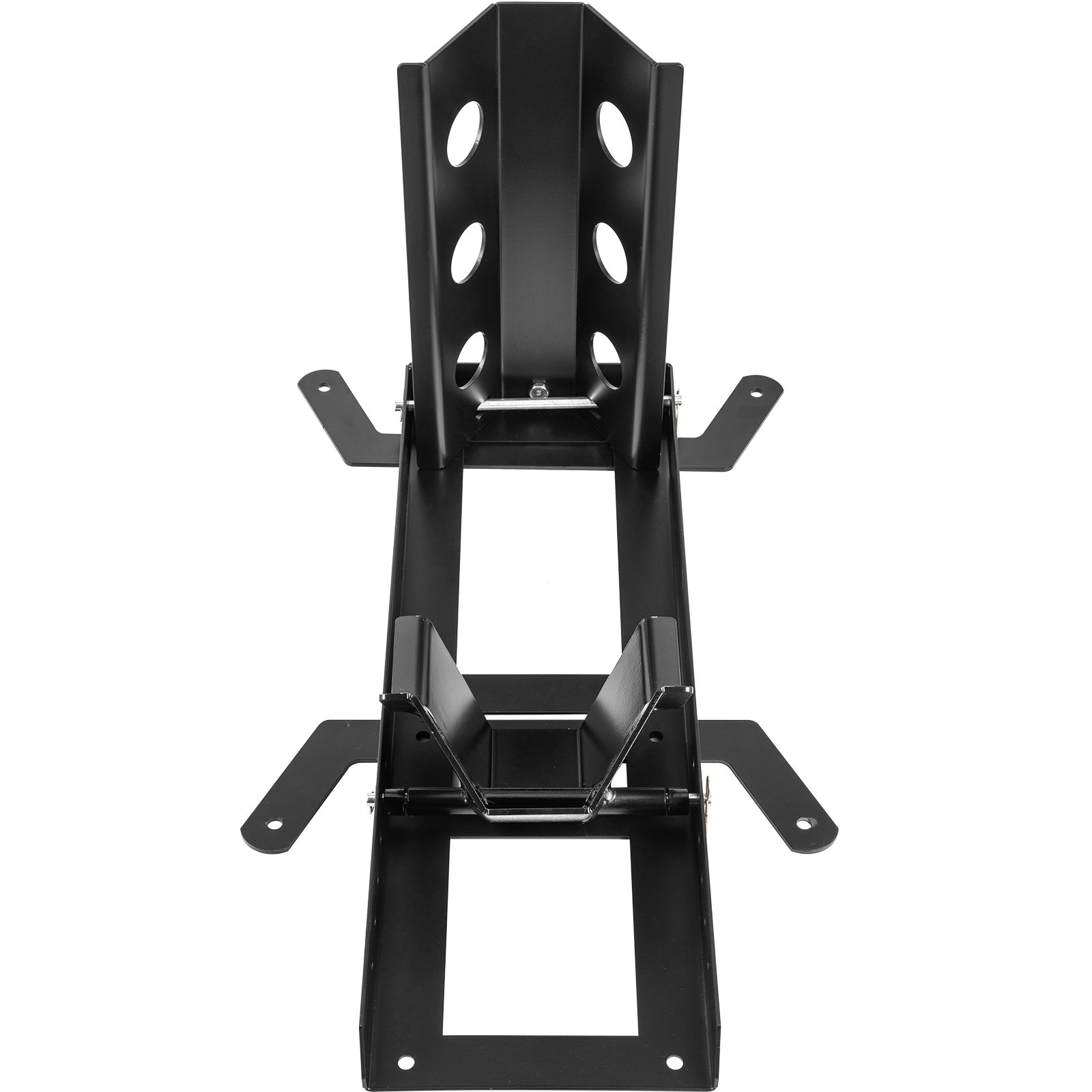 VEVOR 14" -21" Adjustable Motorcycle Wheel Chock 1000 lbs TiresUpright Stand