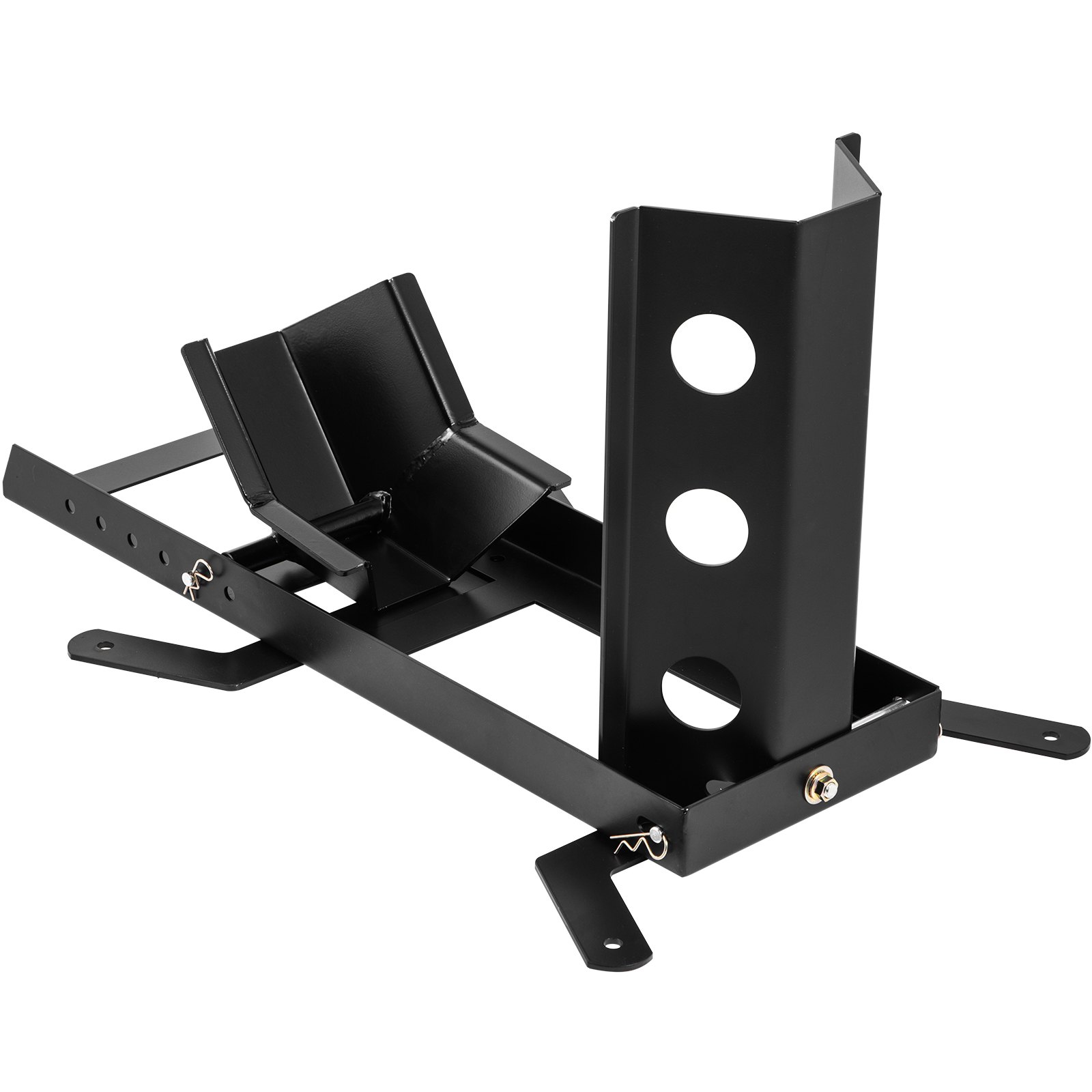 VEVOR 14" -21" Adjustable Motorcycle Wheel Chock 1000 lbs TiresUpright Stand