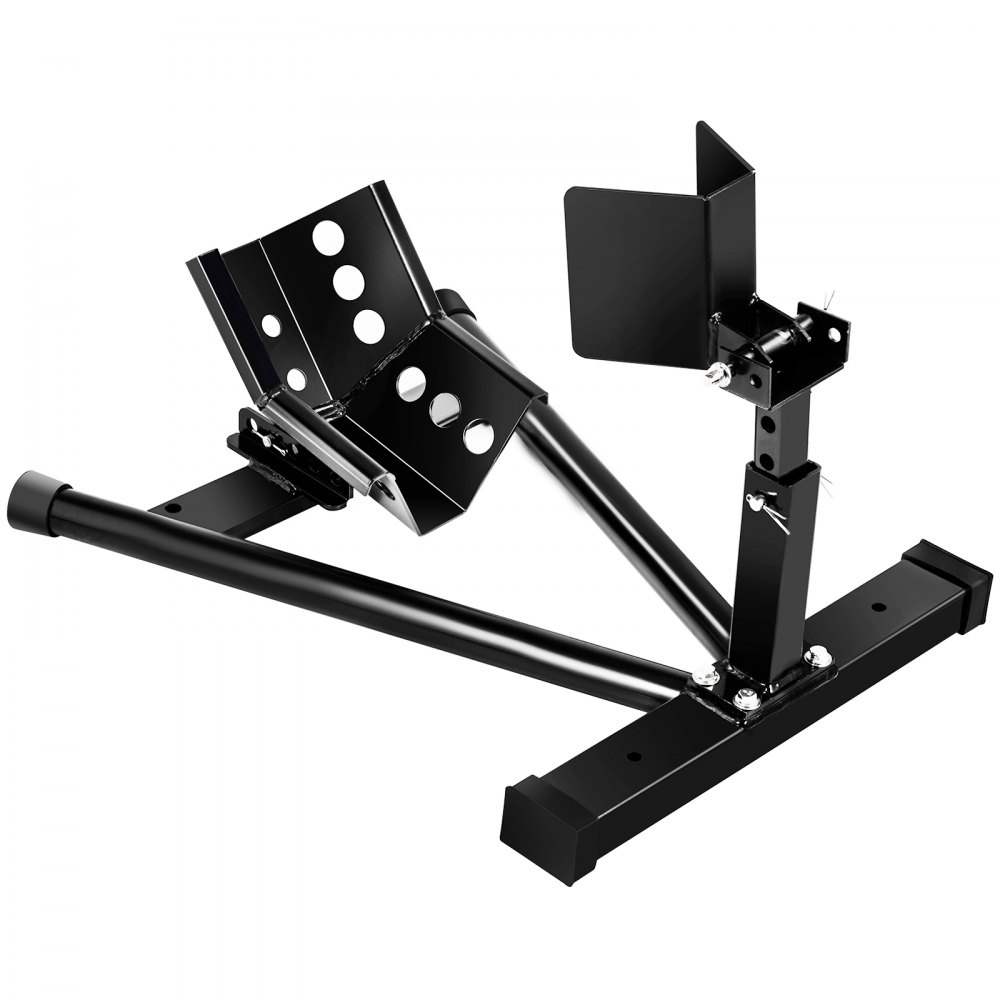 VEVOR Motorcycle Front Tire Chock Wheel Stand 680 kg Heavy Duty Trailer Stand