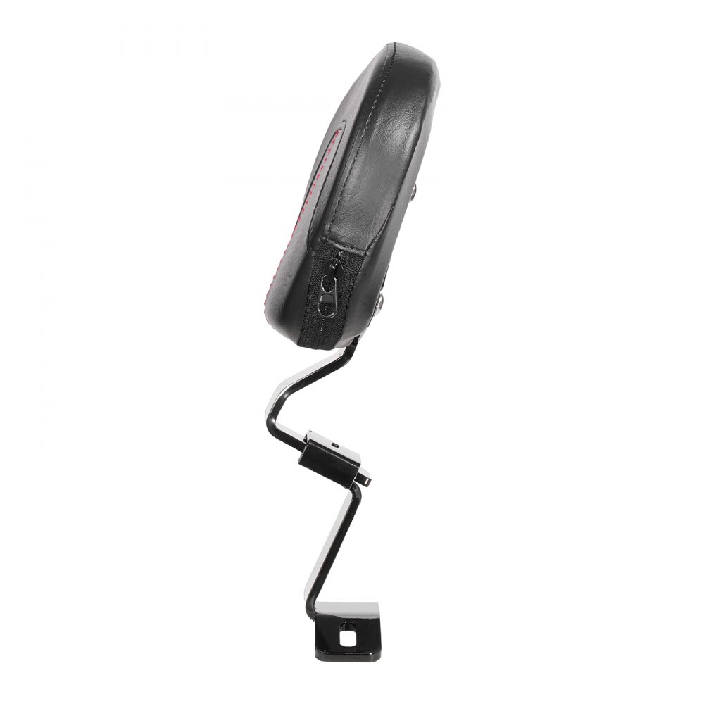 Motorcycle Backrest Sissy Bar, Compatible with Harley-Davidson Touring Street Glide, Road Glide, and Road King, 12.2-Inch Height Detachable Rider Backrest, Black