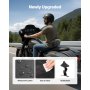 VEVOR Motorcycle Backrest Sissy Bar for Harley-Davidson Touring 310mm