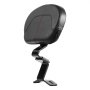 Motorcycle Backrest Sissy Bar, Compatible with Harley-Davidson Touring Street Glide, Road Glide, and Road King, 12.2-Inch Height Detachable Rider Backrest, Black