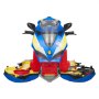 VEVOR Motorcycle Engine Toy, 25 Pieces, Motorcycle Mechanic Toy with Removable Parts, Lights & Sounds, Simulated Riding & Track Racing, Kids Mechanic Workshop Set for Toddler 3 Years and Up, Blue