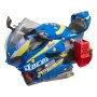VEVOR Motorcycle Engine Toy, 25 Pieces, Motorcycle Mechanic Toy with Removable Parts, Lights & Sounds, Simulated Riding & Track Racing, Kids Mechanic Workshop Set for Toddler 3 Years and Up, Blue