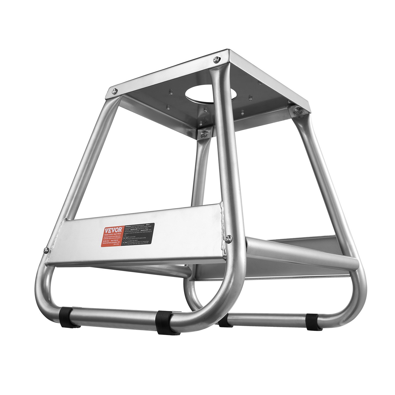 VEVOR Dirt Bike Stand, 1100 lbs Load Capacity Dirtbike Pit Stand, Universal Non-Slip Off-Road Steel Heavy Duty Dirtbike Maintenance Lift, Moto Box Stand for Motorcycle & Powersports Maintainence