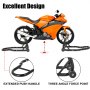 Vevor Motorcycle Stand Steel Paddock Stand Front & Rear Combo Wheel Lift Stand