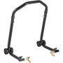 Vevor Motorcycle Stand Paddock Stand Rear Fork Lift Sport, 3 In Cast Iron Wheel