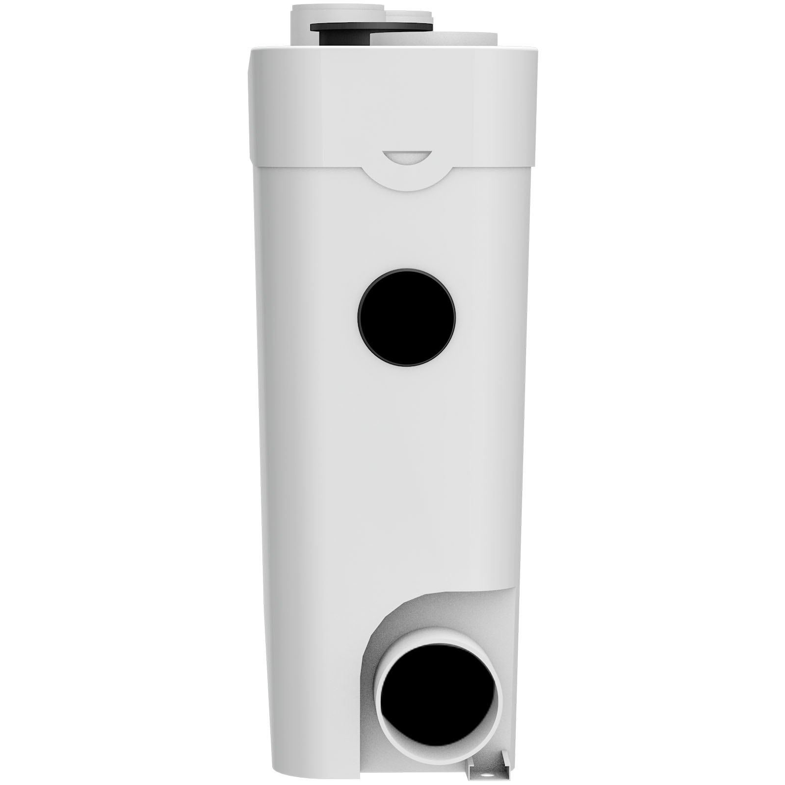 VEVOR 400W Sewerage Macerator Pump for Basement, Kitchen, Sink, Shower, Bathtub, Waste Water Disposal Machine, Elevation up to 21ft, 4 Inlets(2 Sided), White