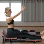 VEVOR Pro estirador de piernas, máquina de estiramiento de piernas de 220 libras, equipo de marco de acero resistente, estirador de piernas, máquina de entrenamiento de estiramiento de piernas para gimnasio en casa, estirador de piernas, entrenamiento de fitness