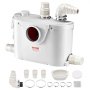 VEVOR Macerator Pump 500W 29 GPM Flow 26 ft Head Lift for Toilet Basement Sink