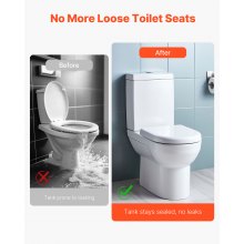 Universal Toilet Tank to Bowl Bolts Kit Heavy Duty Toilet Bolt Gasket Kit 2 Pack